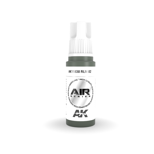 AK 11838 17 ml. RLM 82, Aircraft Serisi 3GEN Akrilik Model Boyası