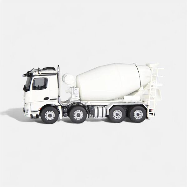 NZG 993/19 1/50 Ölçek, Mercedes Benz AROCS 8X4 Beton Mikseri, Sergilemeye Hazır Metal Model