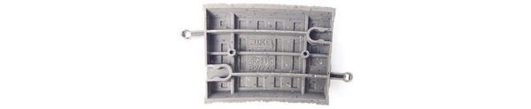 Piko 55418 1/87 Ölçek, Ray Yataklı, R2 7.5', r=422 mm. Dönüşlü Model Tren Rayı