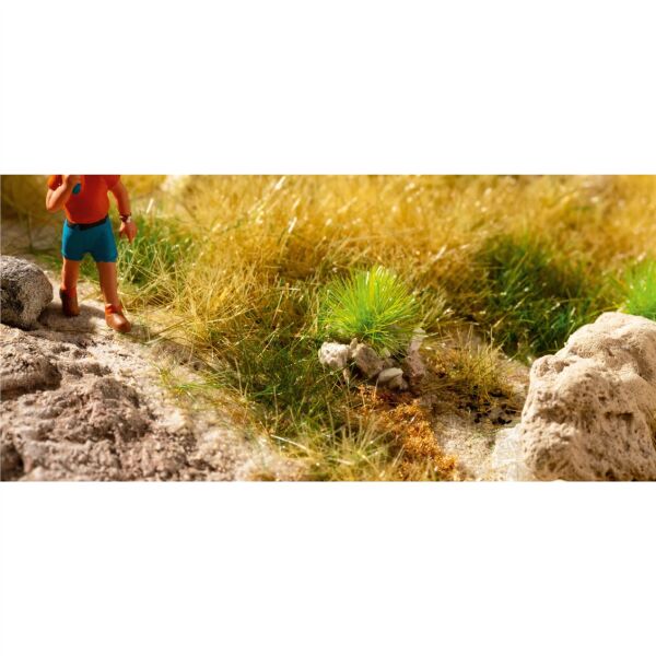 Noch 6910 Kurumuş Çimen Kümeleri, 6 mm, 25 Adet, Diorama Malzemesi