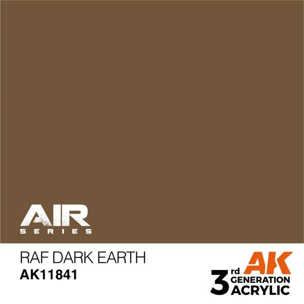 AK 11841 17 ml. RAF Dark Earth, Aircraft Serisi 3GEN Akrilik Model Boyası
