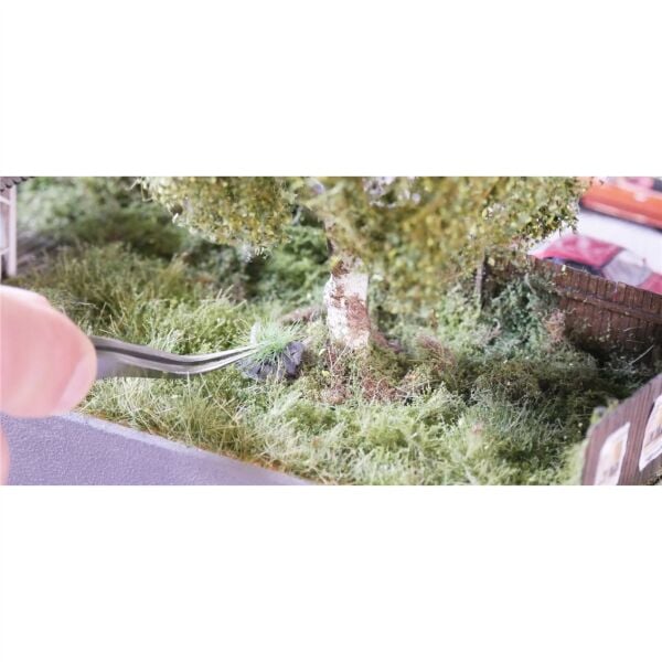 Noch 6920 Taşlı Çimen Kümeleri-A, 6 mm, 25 Adet, Diorama Malzemesi