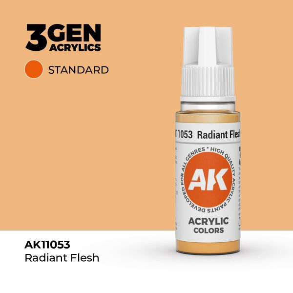 AK 11053 17 ml. Radiant Flesh, 3GEN Akrilik Model Boyası
