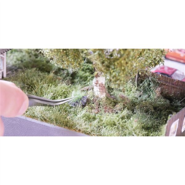 Noch 6921 Taşlı Çimen Kümeleri-B, 6 mm, 25 Adet, Diorama Malzemesi