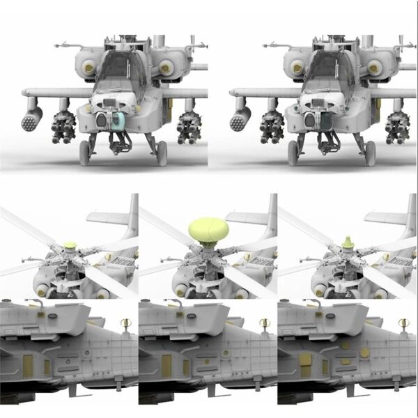 Takom 2602 1/35 Ölçek, AH-64E Apache Guardian Saldırı Helicopteri, Plastik Model Kiti