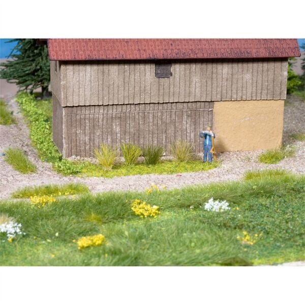 Noch 7005 XL Çimen Kümeleri, Canlı Renkli, 9 mm, 104 Adet, Diorama Malzemesi