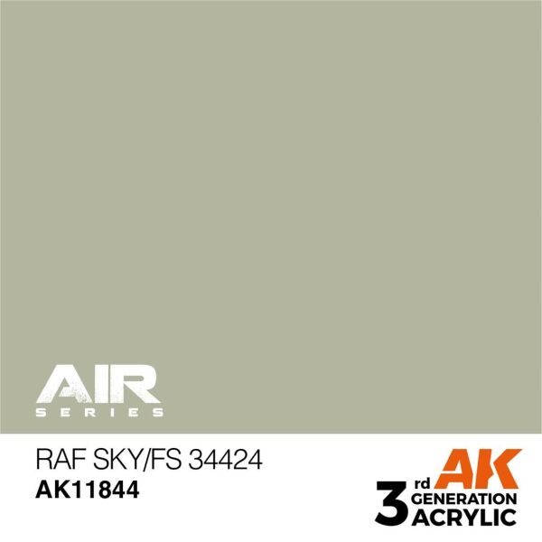 AK 11844 17 ml. RAF Sky / FS 34424, Aircraft Serisi 3GEN Akrilik Model Boyası