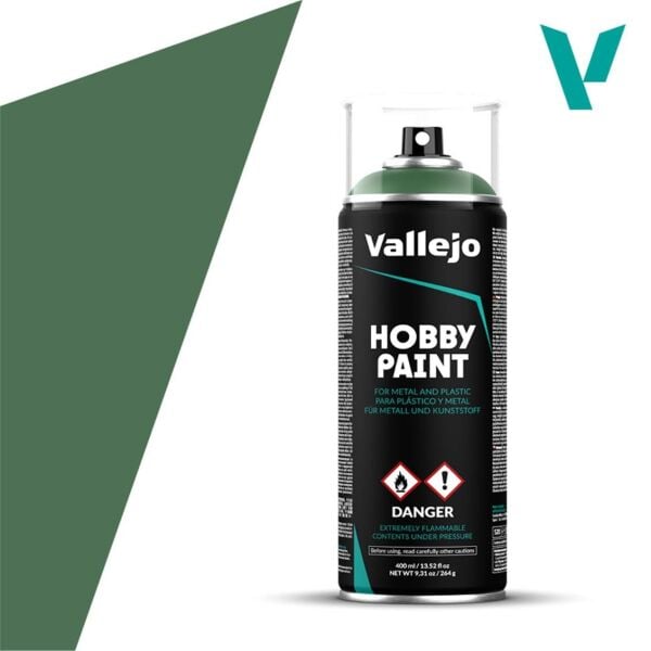 Vallejo 28028 400 ml. Sick Green, Sprey Model Boyası
