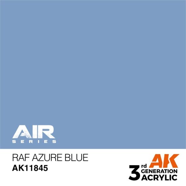 AK 11845 17 ml. RAF Azure Blue, Aircraft Serisi 3GEN Akrilik Model Boyası