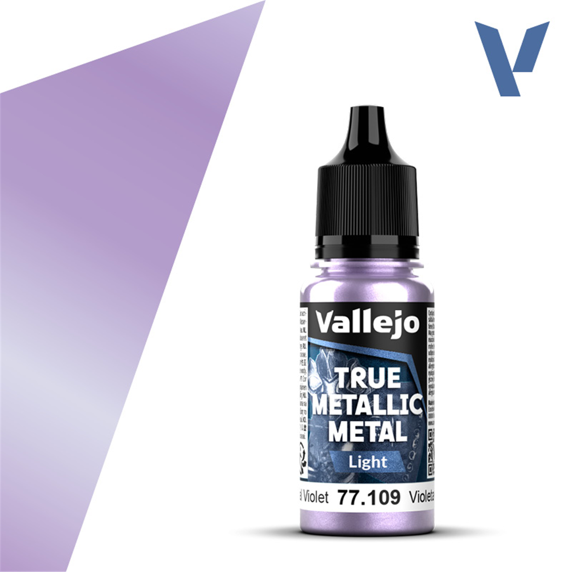 Vallejo 77109 18 ml. Celestial Violet, Light, True Metallic Metal (TMM) Serisi Model Boyası