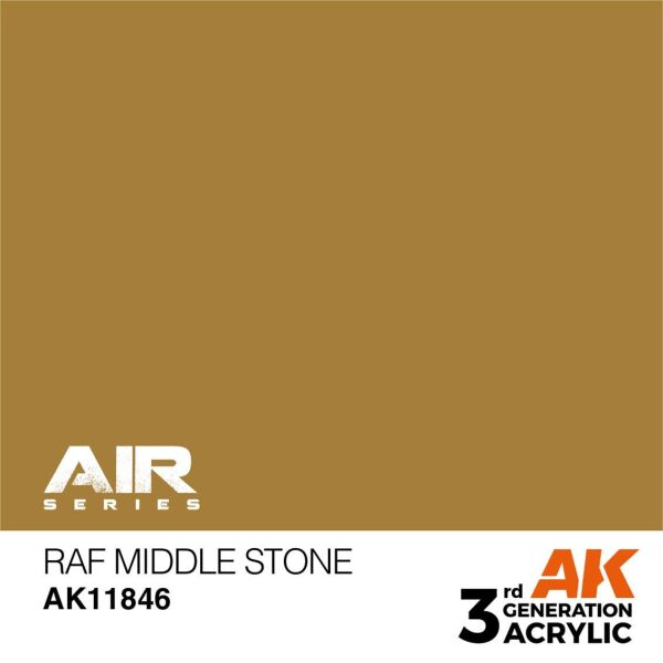 AK 11846 17 ml. RAF Middle Stone, Aircraft Serisi 3GEN Akrilik Model Boyası