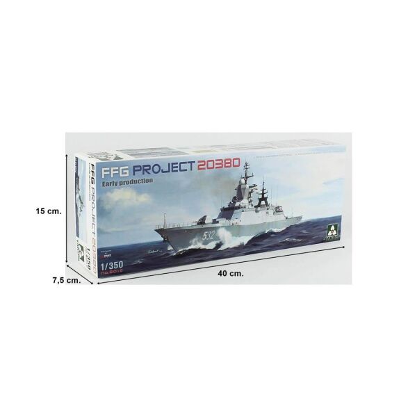 Takom 6012 1/350 Ölçek, Steregushchiy Sınıfı Korvet FFG Project 20380 (Erken Dönem), Plastik Model Kiti