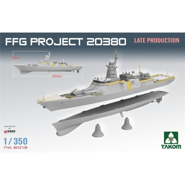Takom 6013 1/350 Ölçek, FFG Project 20380 Korvet (Geç Dönem), Plastik Model Kiti