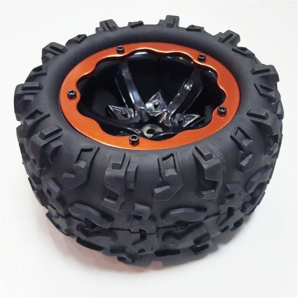 Remo P3978R Kırmızı Renk Jant Ve lastik, Model Araç Yedek Parçası