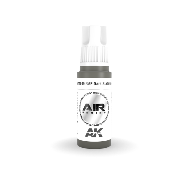AK 11849 17 ml. RAF Dark Slate Grey, Aircraft Serisi 3GEN Akrilik Model Boyası