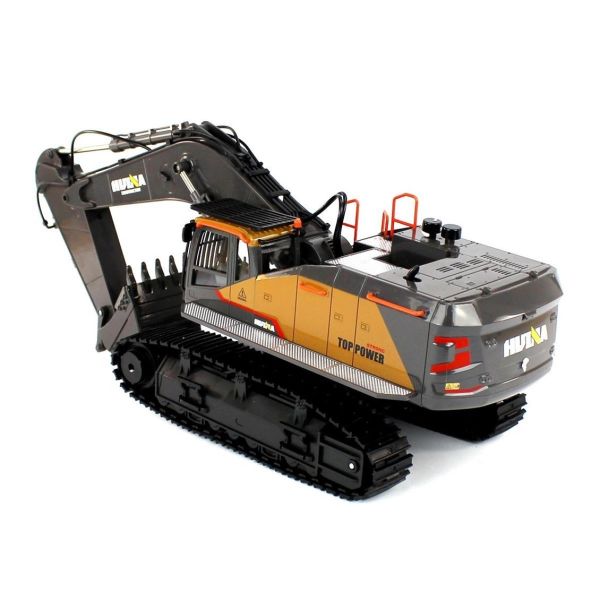Huina 1592 1/14 Ölçek, Ekskavatör, Metal Kepçeli, 22 Kanal Uzaktan Kumandalı İş Makinası