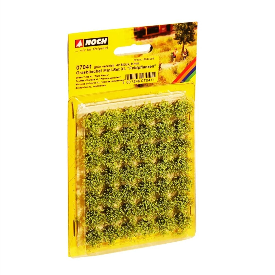 Noch 7041 Tarla Bitkisi Öbekleri, Mini Set XL, 42 adet, 9 mm Diorama Malzemesi