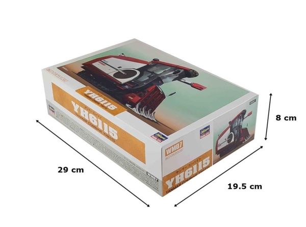Hasegawa WM07 66007 1/35 Ölçek, Yanmar YH6115 Biçer Döver, Plastik Model kiti
