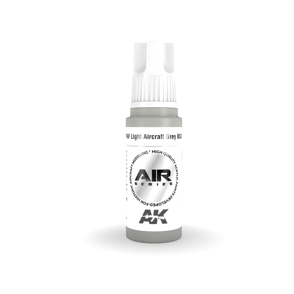 AK 11853 17 ml. RAF Light Aircraft Grey BS381C/627, Aircraft Serisi 3GEN Akrilik Model Boyası