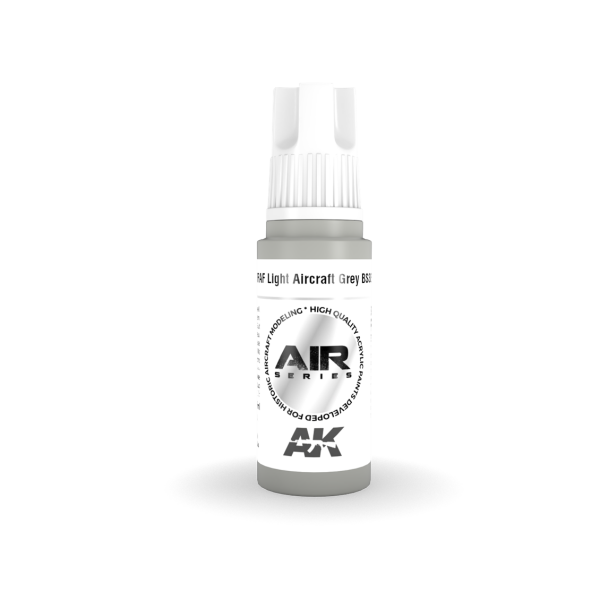 AK 11853 17 ml. RAF Light Aircraft Grey BS381C/627, Aircraft Serisi 3GEN Akrilik Model Boyası