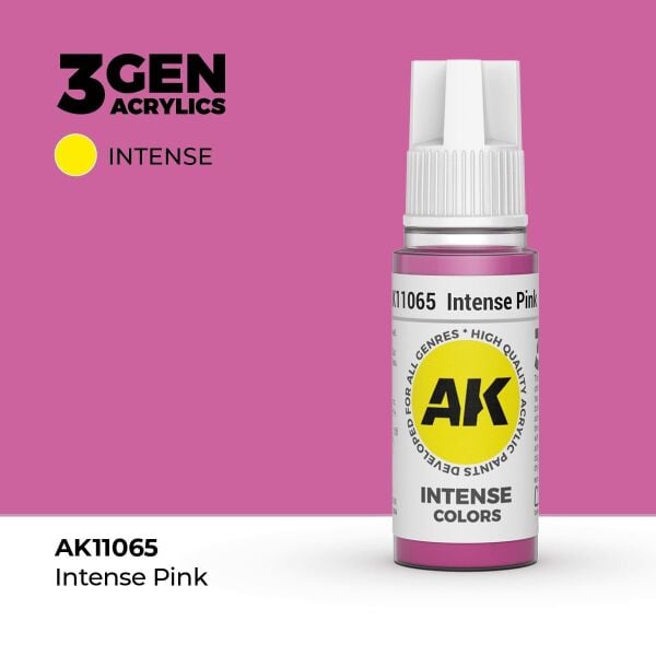 AK 11065 17 ml. Intense Pink, 3GEN Akrilik Model Boyası