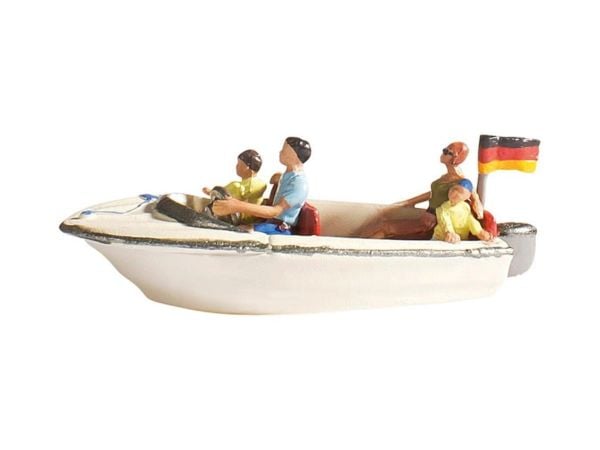 Noch 16820 1/87 Ölçek Sürat Motoru Figürü, 5 Adet