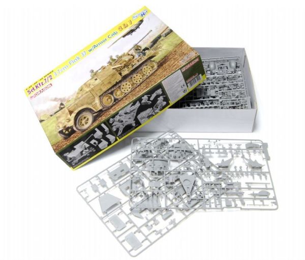 Dragon 6542 1/35 Ölçek, Sd.Kfz.7/2 3.7cm FlaK 37 Uçaksavar Kamyonu Plastik Model Kiti