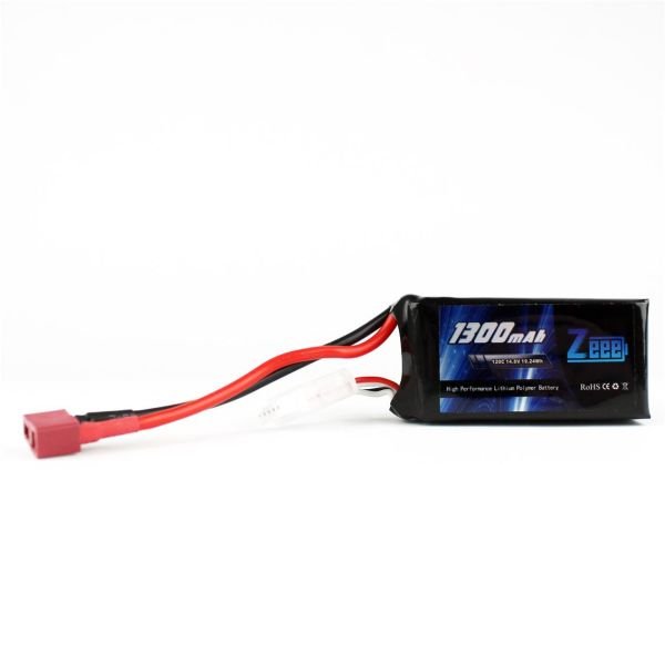 Zeee Power FPV 4S, 14.8 Volt, 1300 mAh, 120C, T-Deans Fişli, Li-Po Pil Grubu