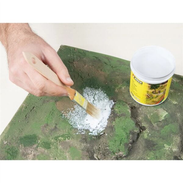 Noch 7122 Statik Çayır Dokusu, Kahverengi, 9mm. 50 gram, Diorama Malzemesi