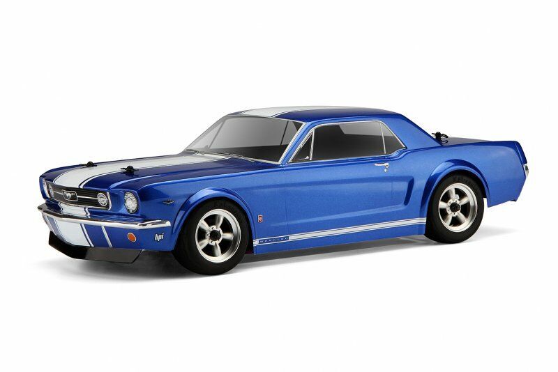 1966 FORD MUSTANG GT COUPE BODY (200mm) Boyasız Şeffaf Kaporta