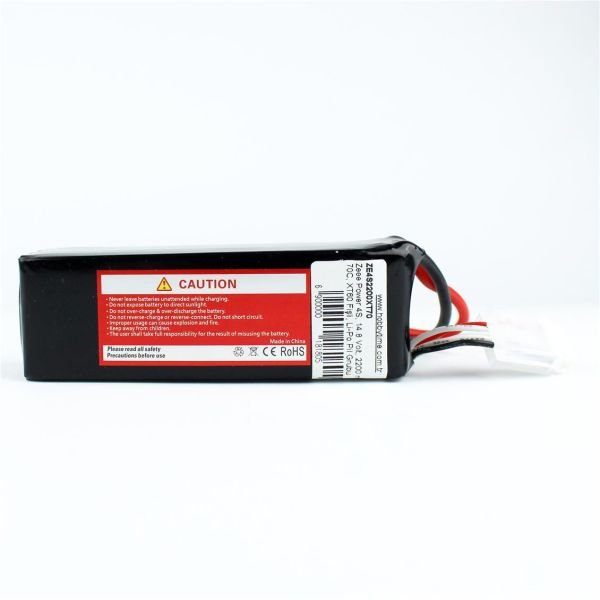 Zeee Power 4S, 14.8 Volt, 2200 mAh, 70C, XT60 Fişli, Li-Po Pil Grubu