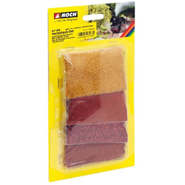 Noch 7168 Yapraklar, Sonbahar Renkleri, 56 gram Diorama Malzemesi