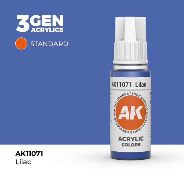 AK 11071 17 ml. Lilac, 3GEN Akrilik Model Boyası