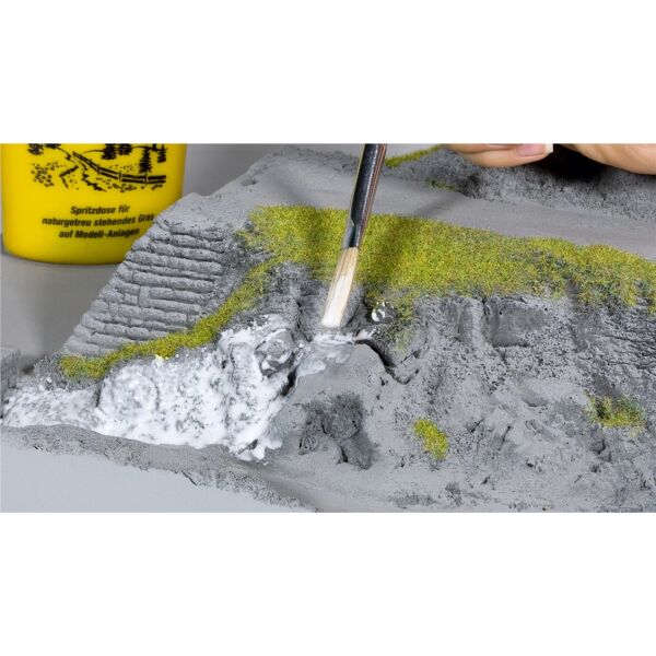 Noch 7250 Yer Örtücü Folyaj, Yeşil, 12x18 cm., Diorama Malzemesi