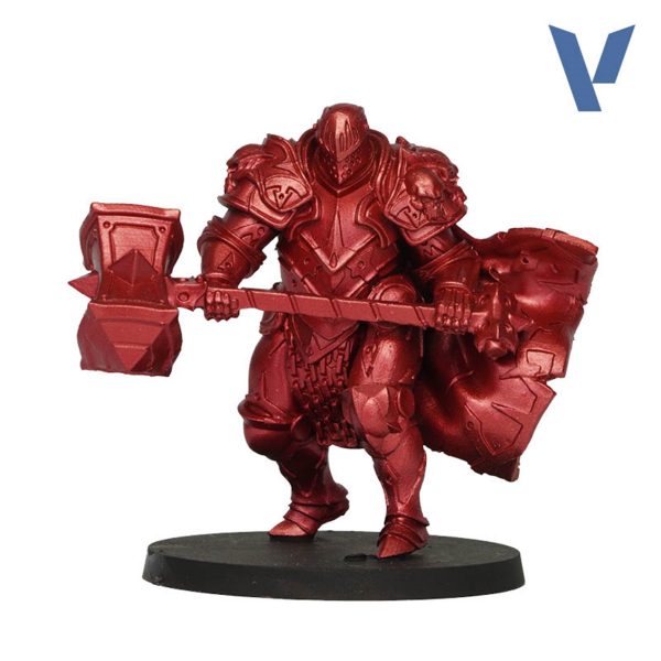 Vallejo 77126 18 ml. Ruby Red, Base, True Metallic Metal (TMM) Serisi Model Boyası