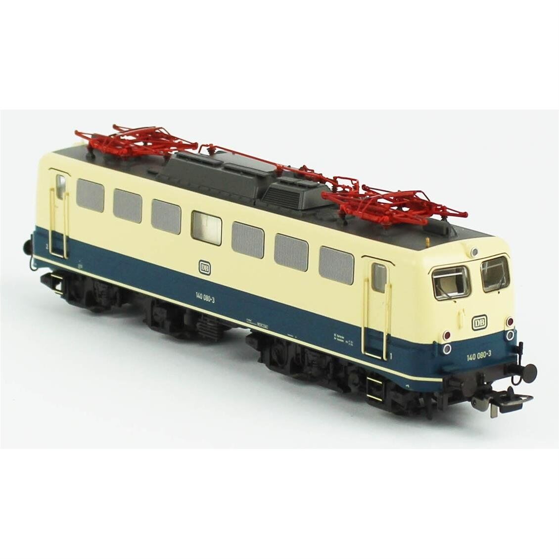 Piko (Expert) 51910 1/87 Ölçek, 140 beigeblau, DB 4.Dönem, PluX22 Dekoderli ve Sesli, Model Tren Elektrikli Lokomotifi