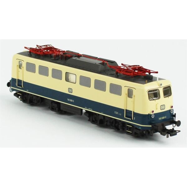 Piko (Expert) 51910 1/87 Ölçek, 140 beigeblau, DB 4.Dönem, PluX22 Dekoderli ve Sesli, Model Tren Elektrikli Lokomotifi