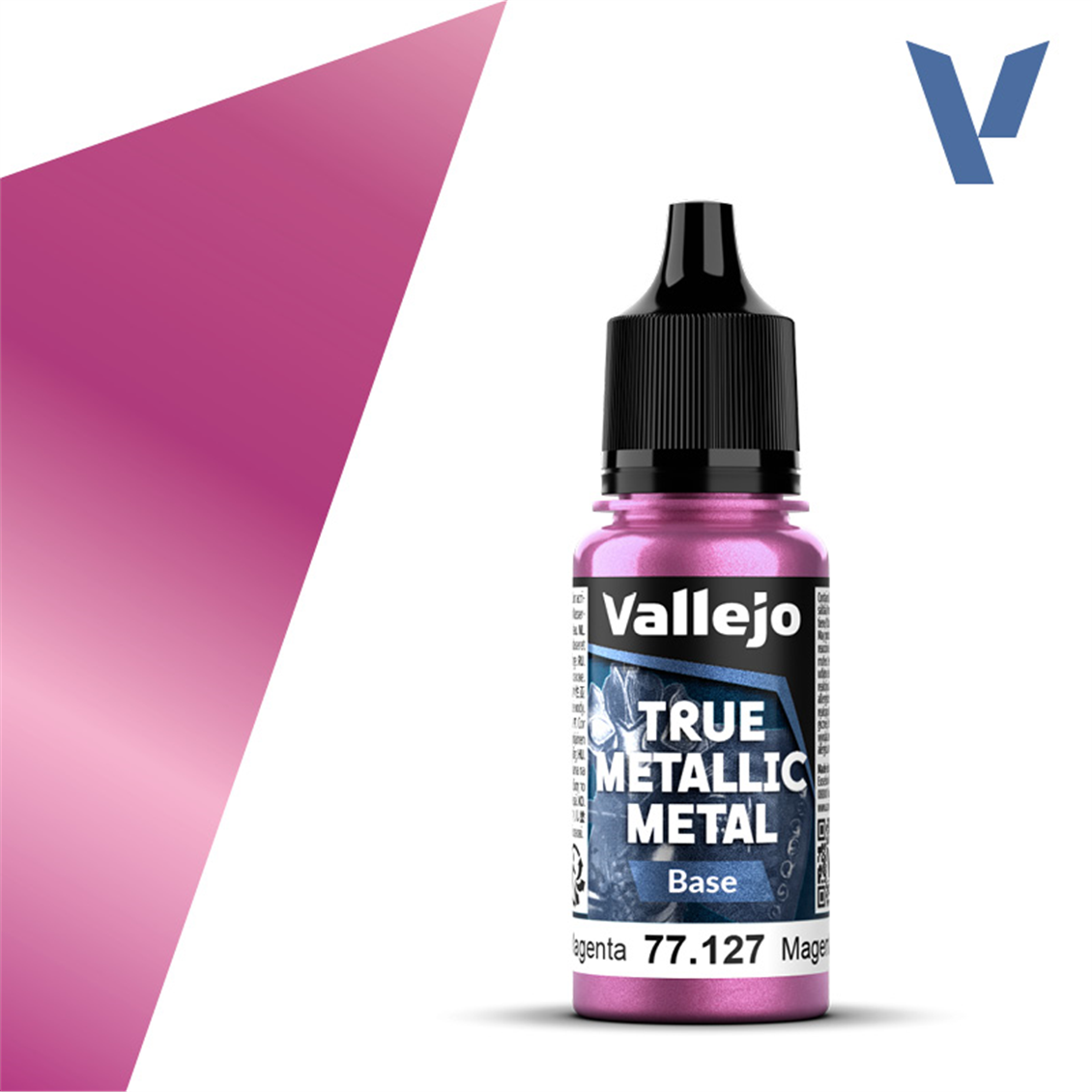 Vallejo 77127 18 ml. Crimson Magenta, Base, True Metallic Metal (TMM) Serisi Model Boyası
