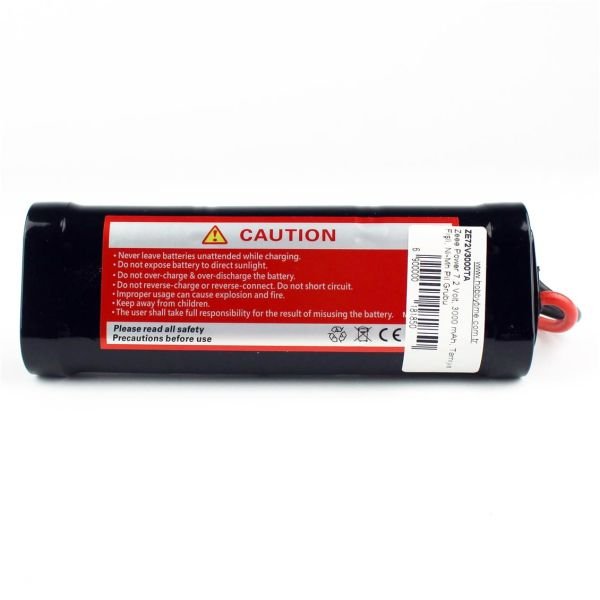 Zeee Power 7.2 Volt, 3000 mAh, Tamiya Fişli, Ni-Mh Pil Grubu