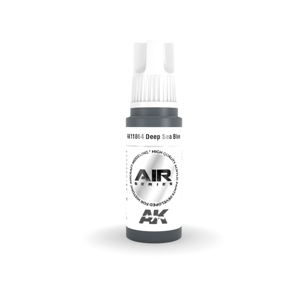 AK 11864 17 ml. Deep Sea Blue, Aircraft Serisi 3GEN Akrilik Model Boyası