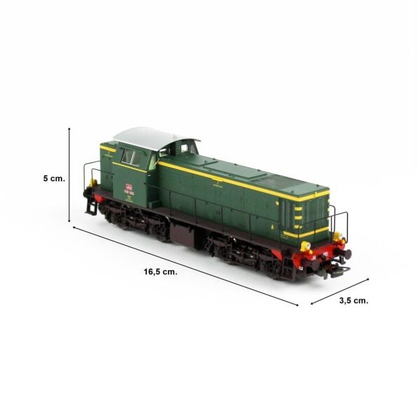 Piko (Expert) 52440 1/87 Ölçek, D.141 1019, FS 4.Dönem, DSS PluX22 Dekoderli, Model Tren Dizel Lokomotifi