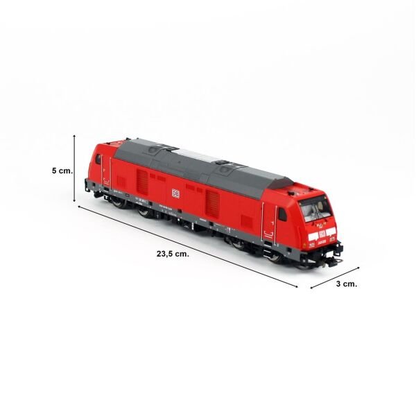 Piko (Expert) 52510 1/87 Ölçek, BR 245, DB AG 6.Dönem, DSS PluX22 Dekoderli,  Model Tren Dizel Lokomotifi