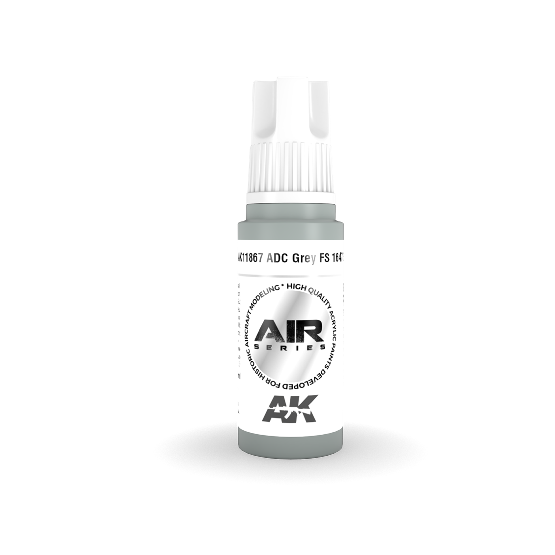 AK 11867 17 ml. ADC Grey FS 16473, Aircraft Serisi 3GEN Akrilik Model Boyası
