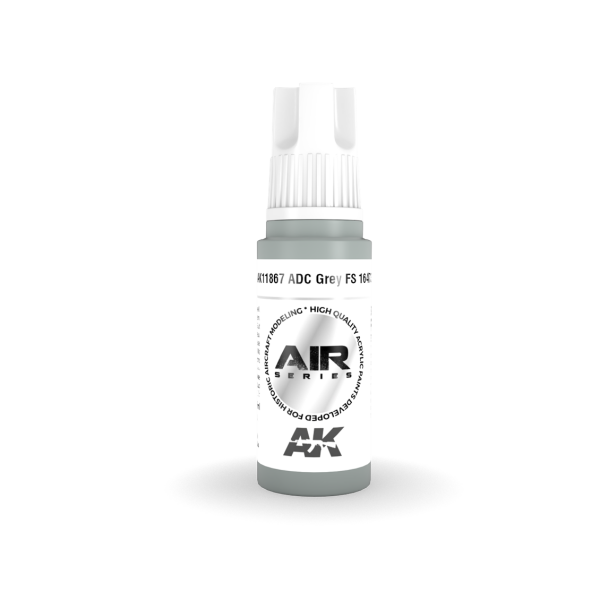 AK 11867 17 ml. ADC Grey FS 16473, Aircraft Serisi 3GEN Akrilik Model Boyası
