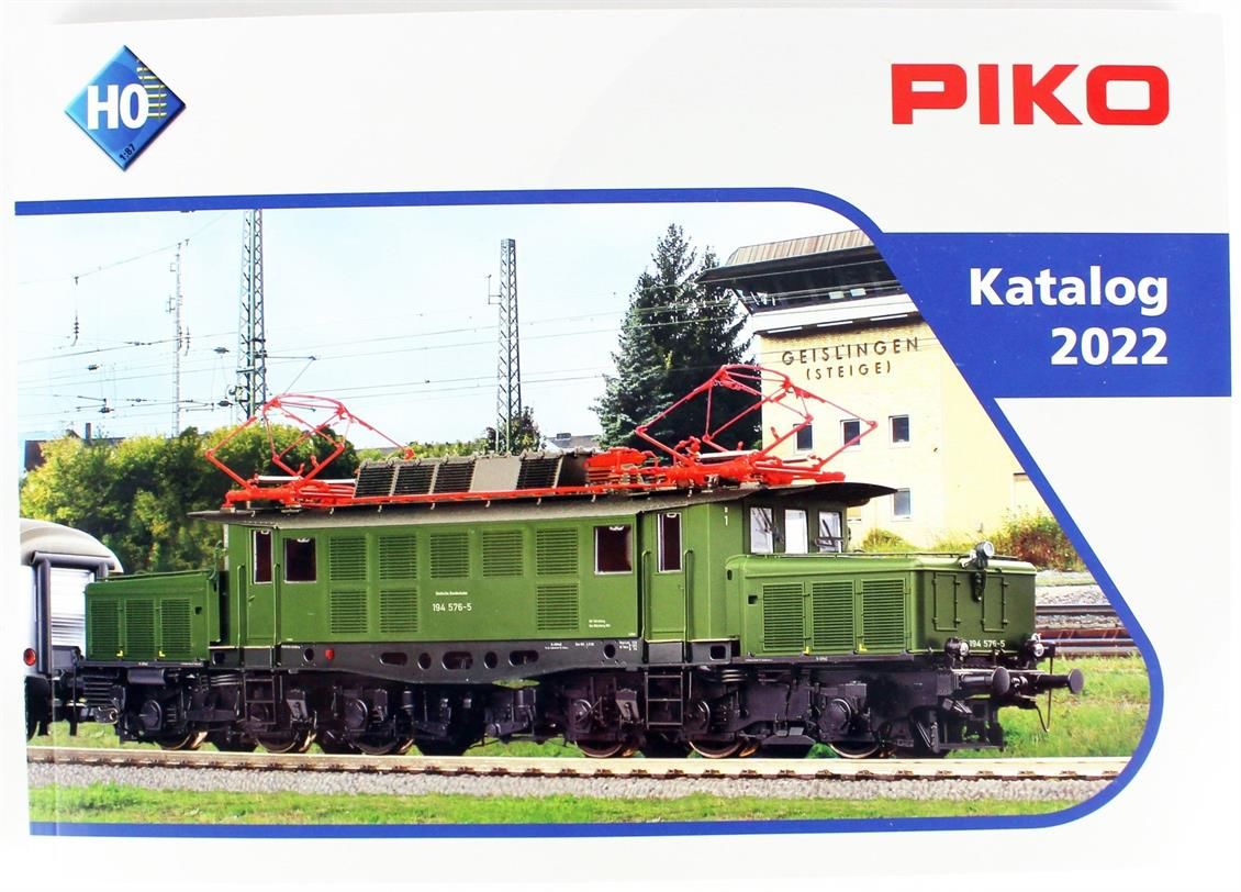 Piko 99502 1/87 Ölçek, H0 Ürün Katalogu 2022, Almanca