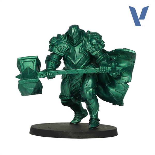 Vallejo 77134 18 ml. Dusken Green, Base, True Metallic Metal (TMM) Serisi Model Boyası