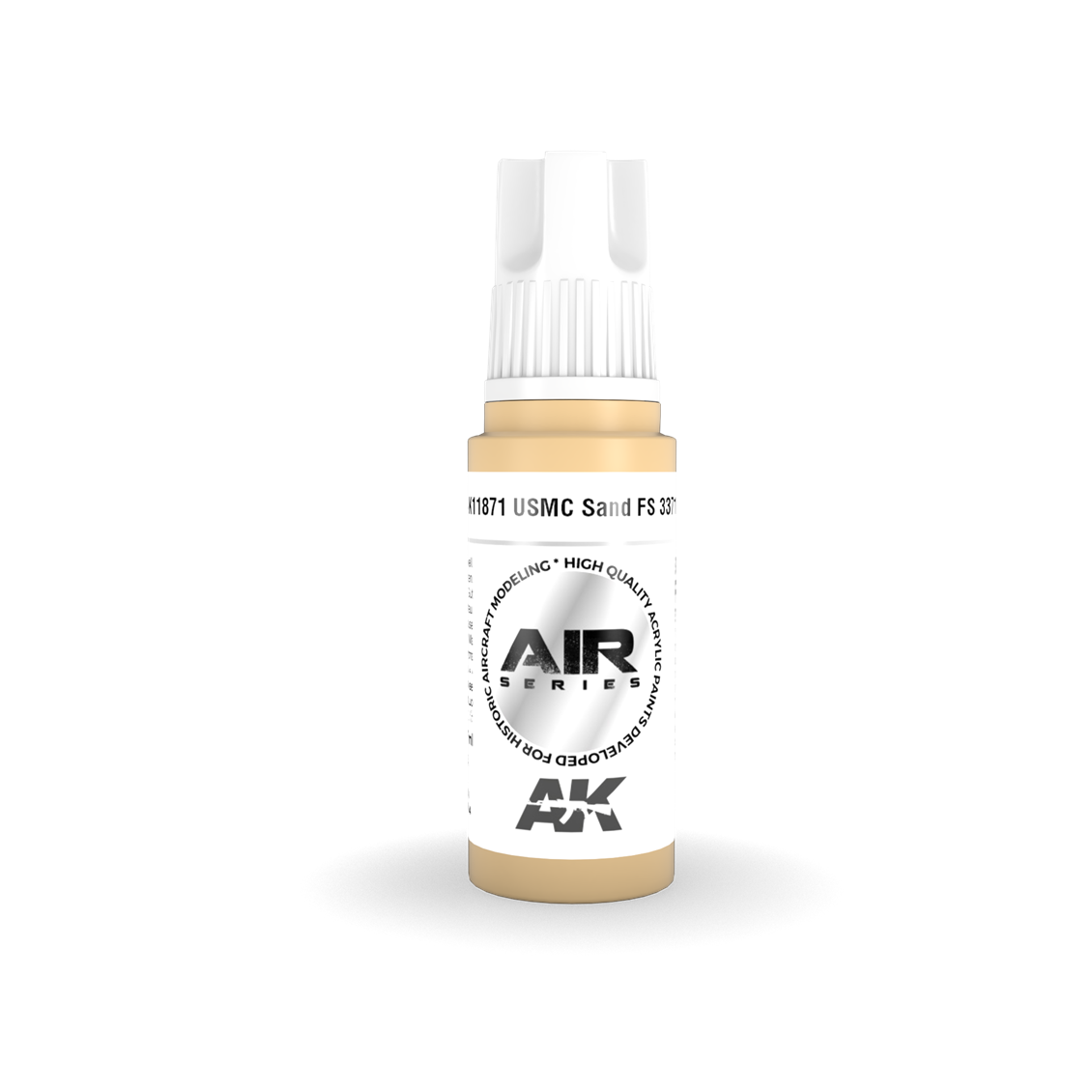 AK 11871 17 ml. USMC Sand FS 33711, Aircraft Serisi 3GEN Akrilik Model Boyası