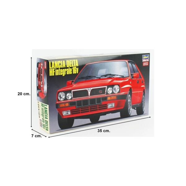Hasegawa 20710 1/24 Ölçek, Lancia Delta HF Integrale 16v, Otomobil Plastik Model Kiti