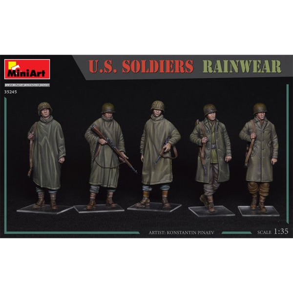 MiniArt Yağmurluklu Amerikan Askerleri
