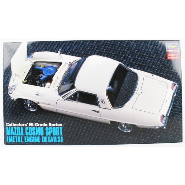 Hasegawa CH046 51046 1/24 Ölçek, Mazda Cosmo Sport (Metal Motor Detaylı), Plastik Model Kiti